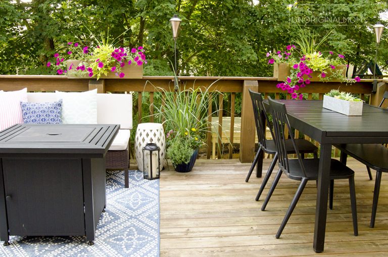 Small Deck Decorating Ideas Our Deck Tour unOriginal Mom