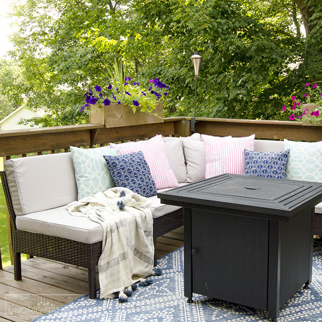 Patio set for shop small deck