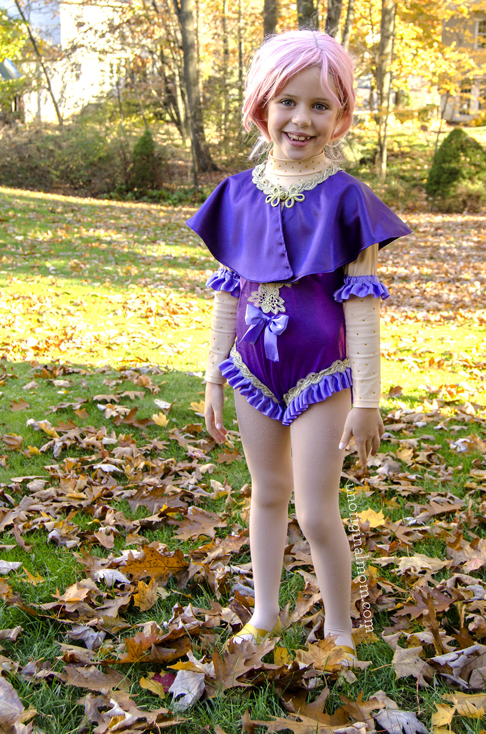 DIY Greatest Showman costumes: Get all the details on this DIY Anne Wheeler costume, made out of a store bought leotard.