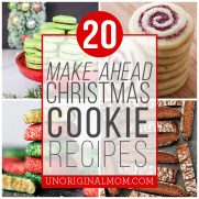 20 Make Ahead Christmas Cookies