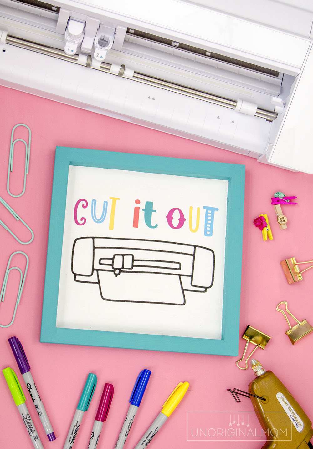 Silhouette CAMEO icon SVG or Cricut Maker icon SVG - perfect for a DIY craft room sign!