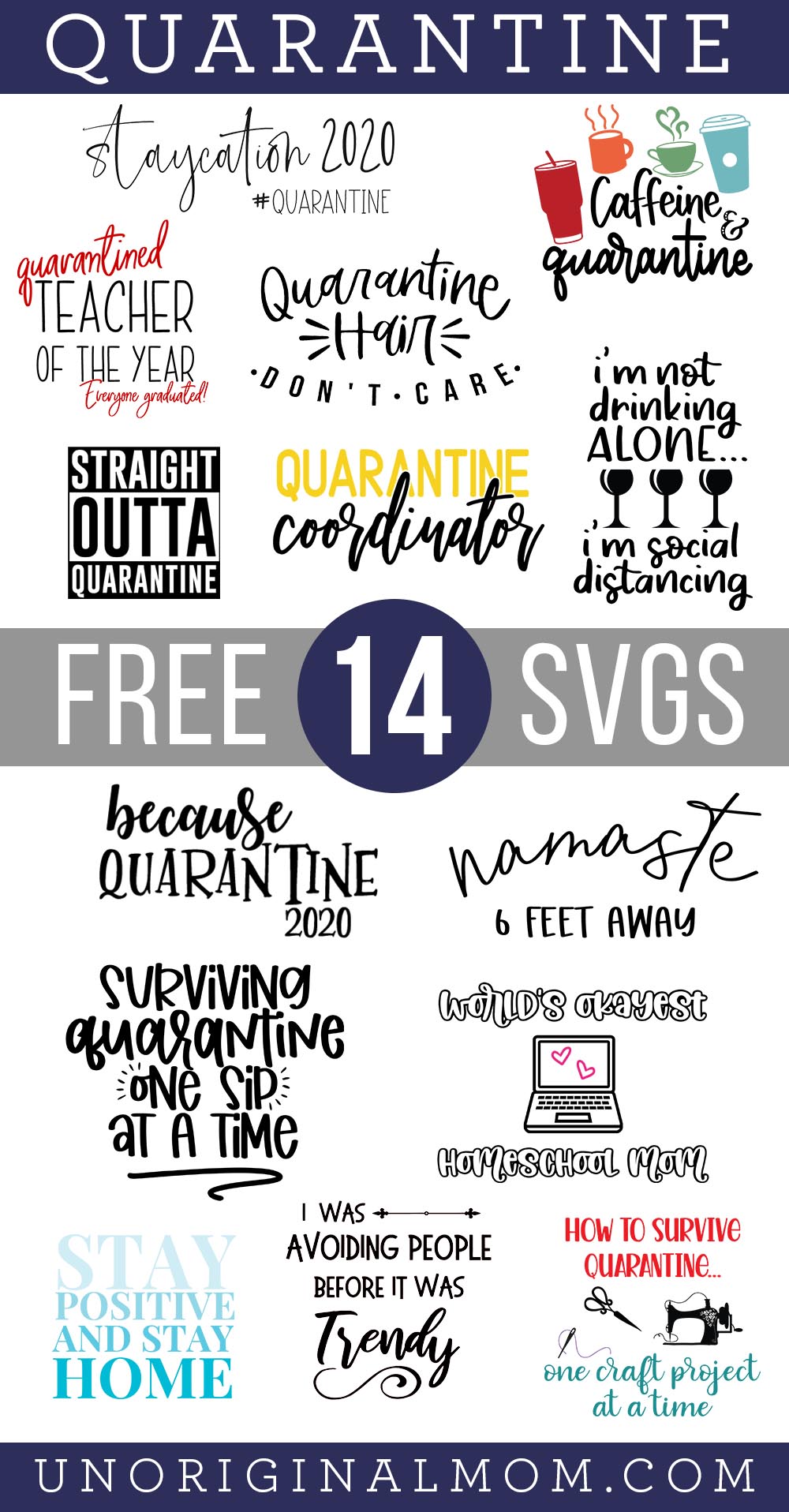 Free Quarantine SVGs for Silhouette and Cricut