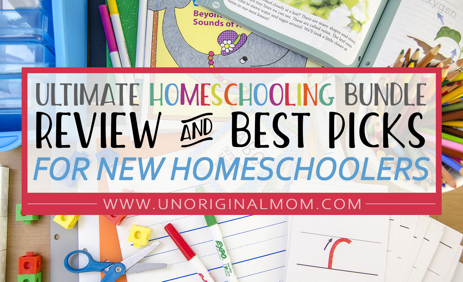 Looking for resources for temporary homeschooling? Here's my review of the Ultimate Homeschooling Bundle and my best picks for homeschooling beginners.