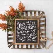 Free Fall Sign SVGs – Fall is Proof That Change is Beautiful